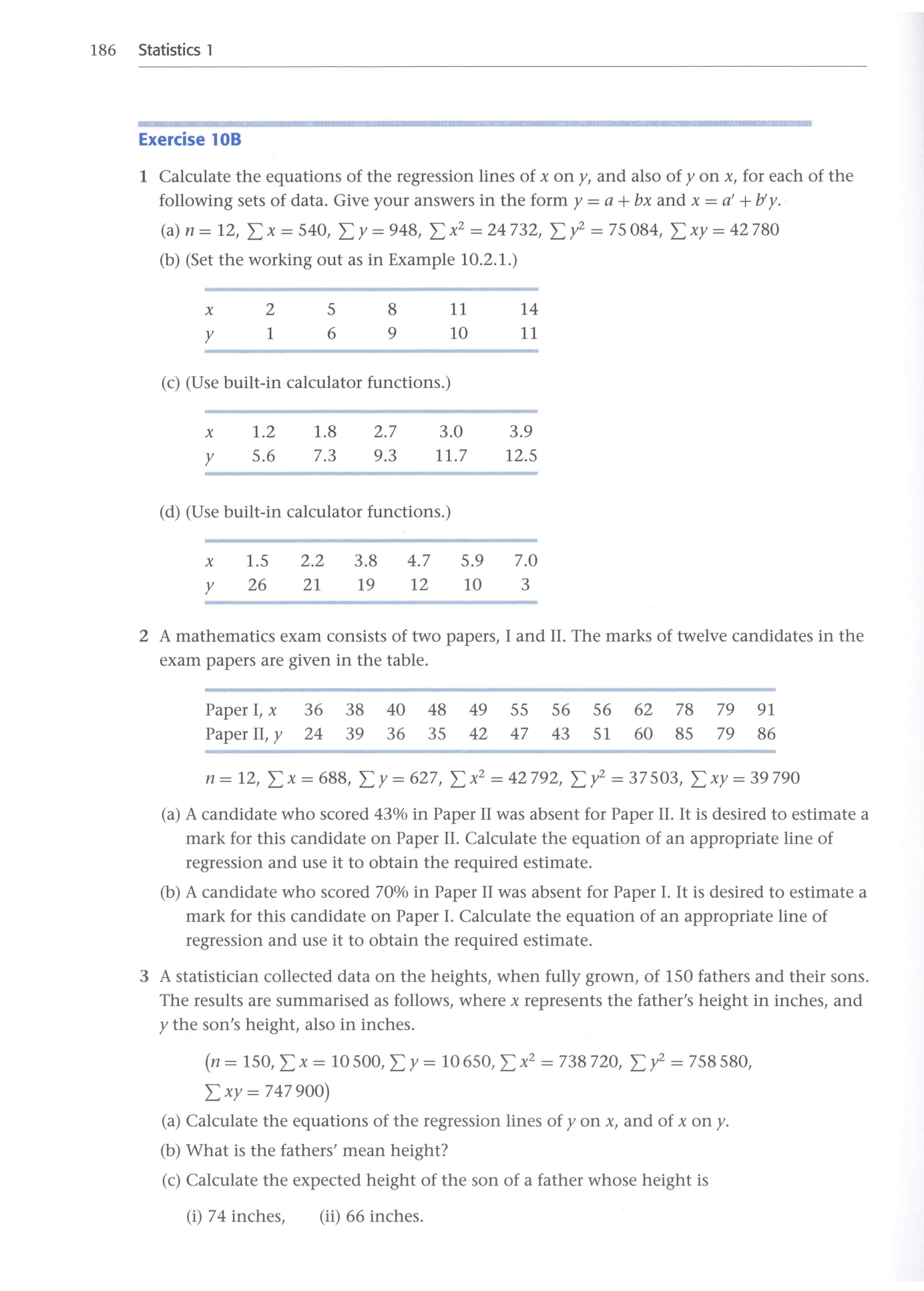 Cambridge Statistics